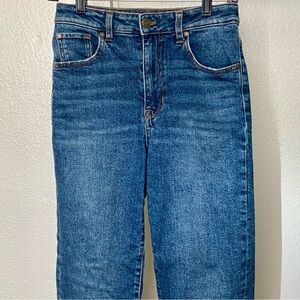 Guess High Rise Tapered Blue Sammy Mom Jeans